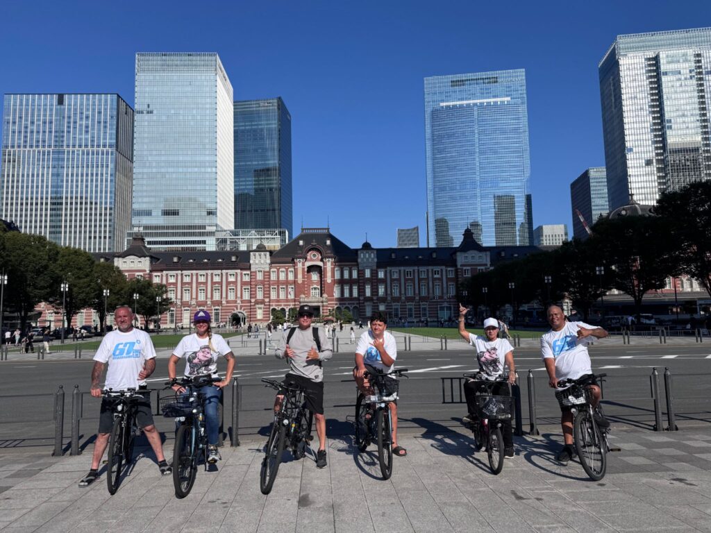 Tokyo bike friendly streets near Tokyo Station