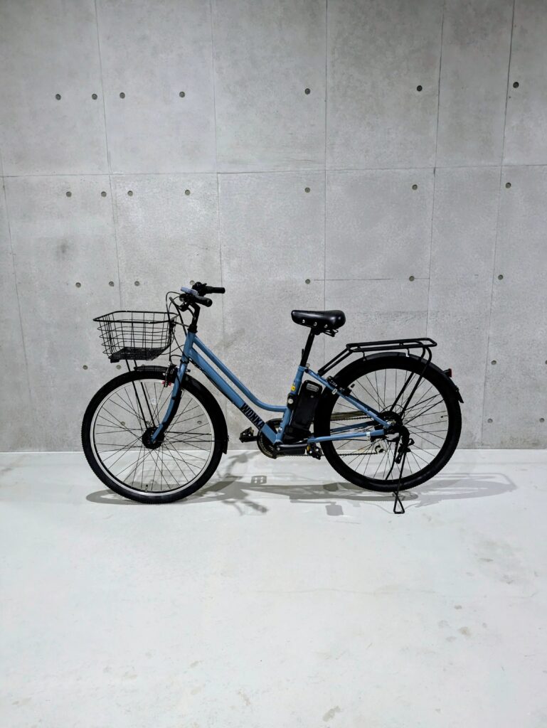 Tokyo e-bike rental hybrid cross bike